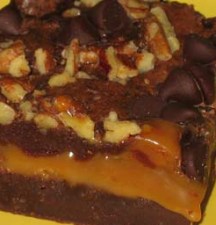 caramel brownie recipe