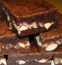 coconut brownies